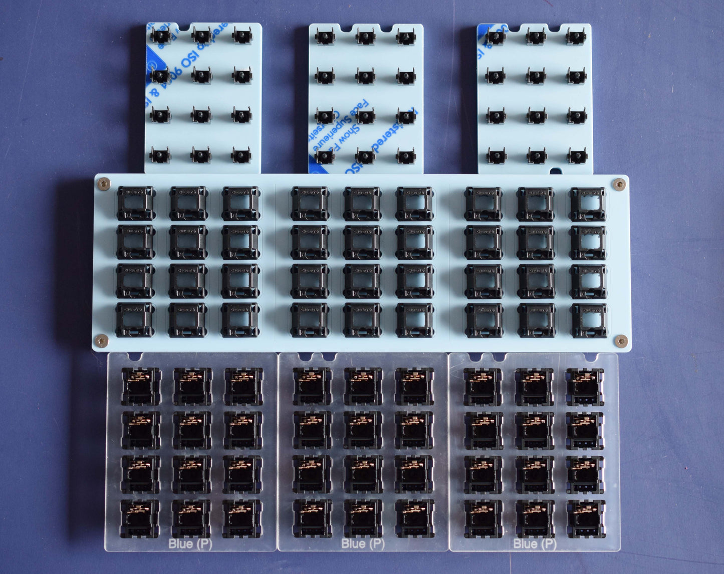 Diamond Polished Switches.