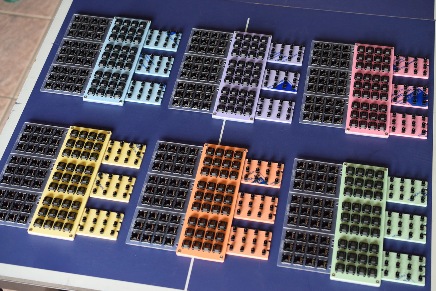 Diamond Polished Switches.