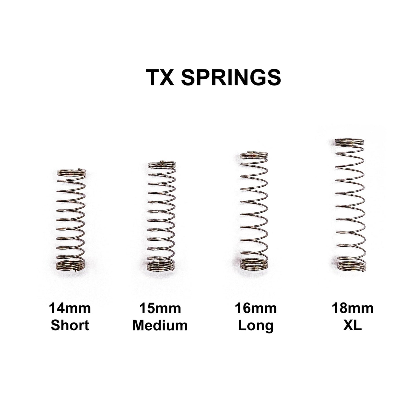 TX Springs Medium - 15mm (M)