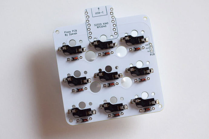 Pizza Pad PCB - Solder Guide
