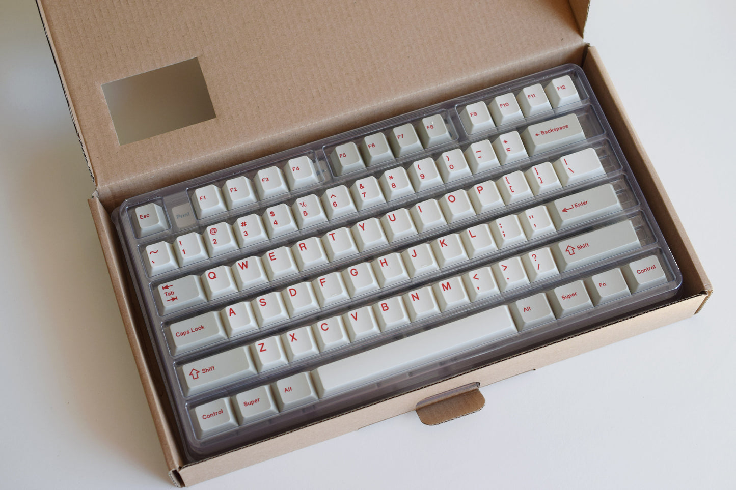 Beige PBT Keycaps