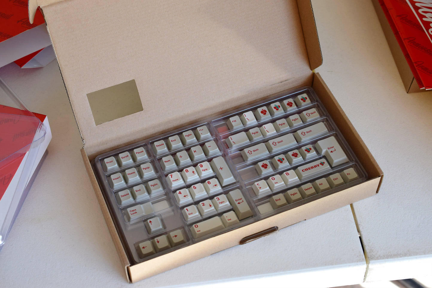 Beige PBT Keycaps