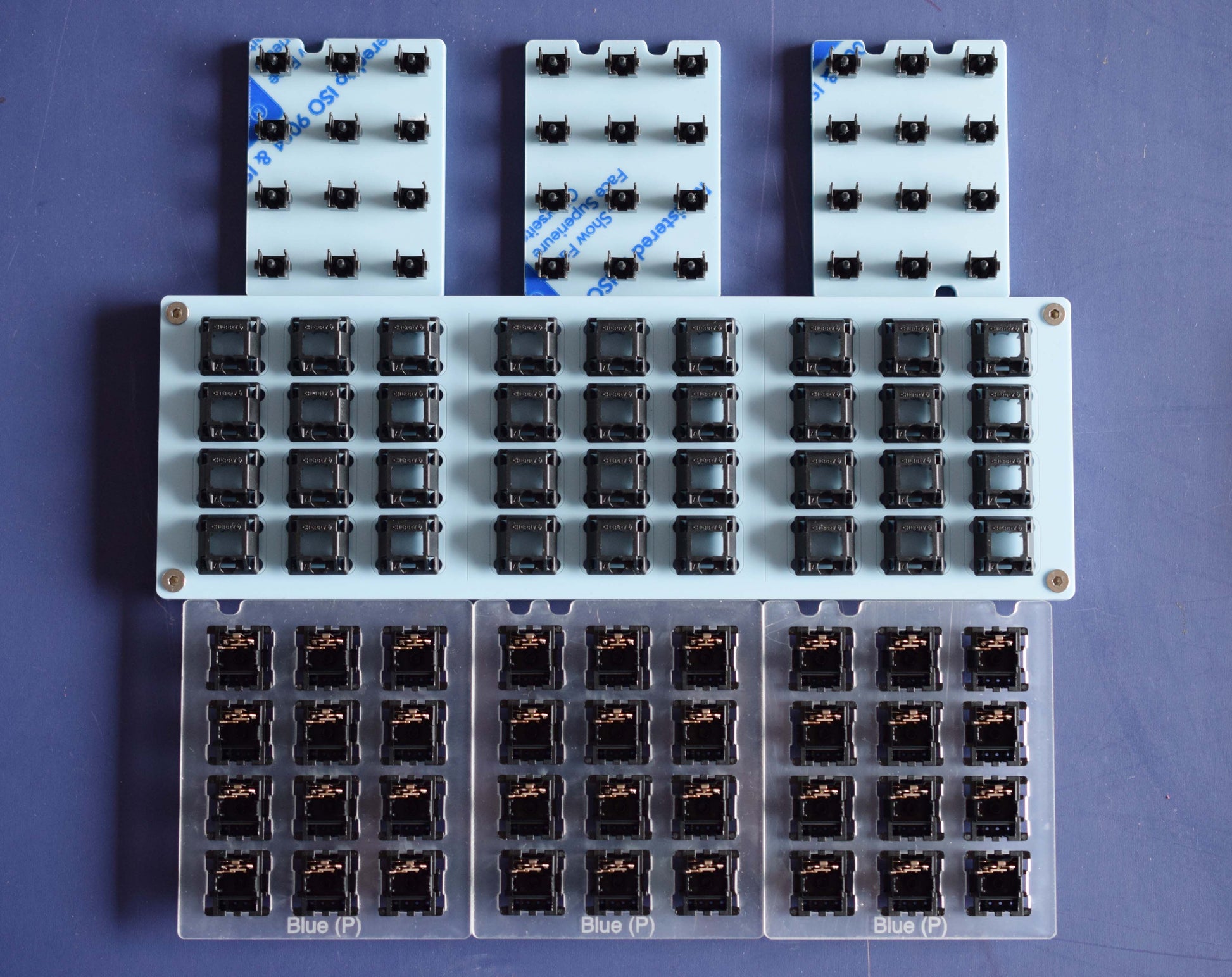 Diamond Polished Switches.