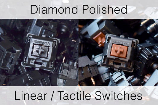 Diamond Polished Switches.