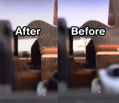 Diamond Polished Switches.