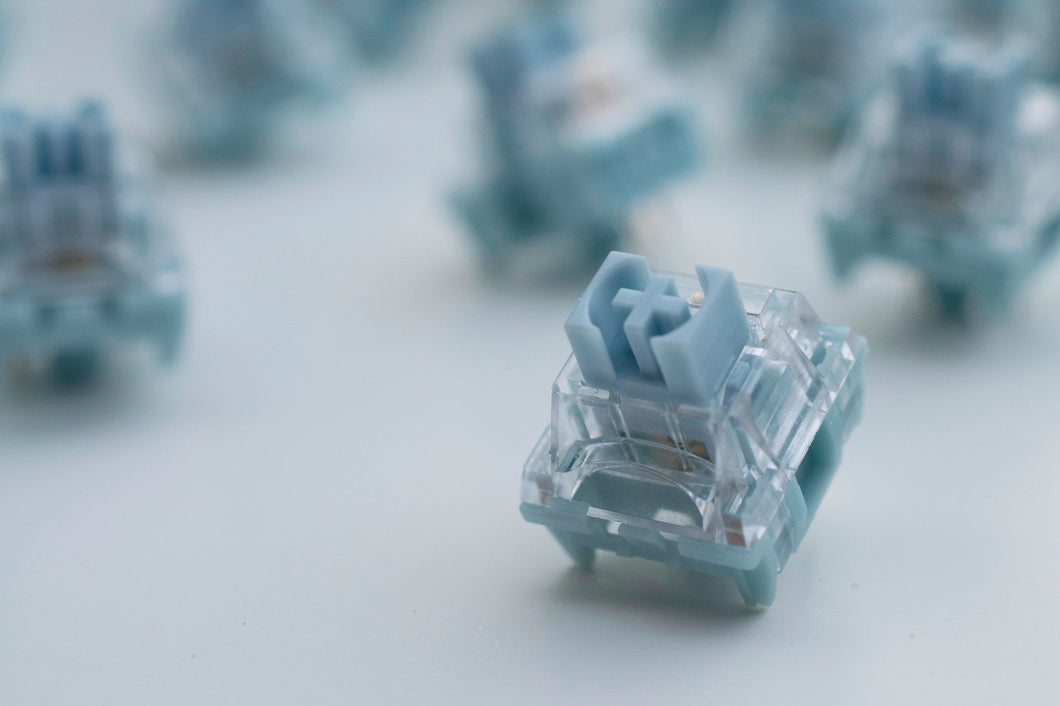 Budget Friendly Smooth MX Style TTC Bluish Switches